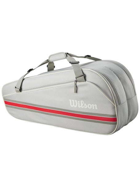 Wilson Team 6er Schlägertasche Oatmilk