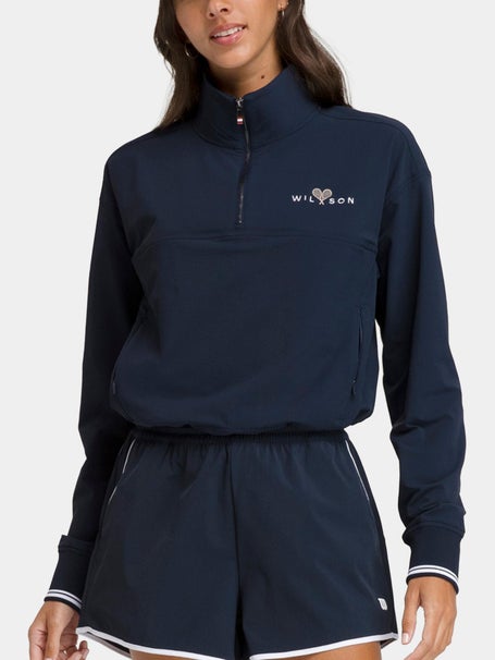 Wilson Damen Core Davenport Half Zip Top