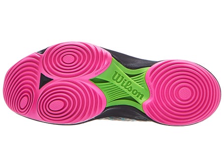 Wilson Hurakn Pro Padel Damenschuh Ponderosa Schwarz