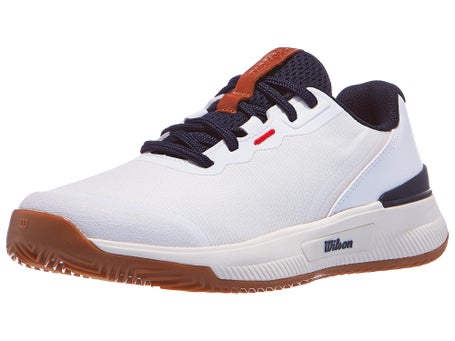 Chaussures Femme Wilson Intrigue Pro White Navy Gum TERRE BATTUE