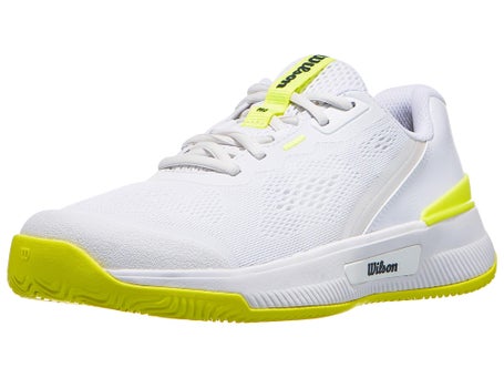 Wilson Intrigue Pro ALLCOURT Damenschuh Weiß Gelb Navy