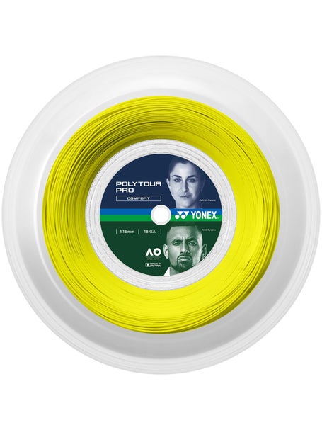 Bobina Yonex Poly Tour Pro 1.15 Giallo 200m