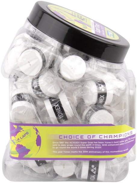 Yonex Super Grap Overgrip 60er Pack Weiß