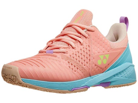 Yonex Sonicage 3 SANDPLATZ Damenschuh Pink Sax