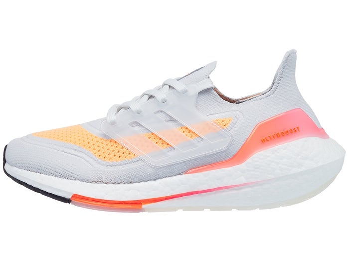 Adidas Ultra Boost 21 Women S Shoes White Coral