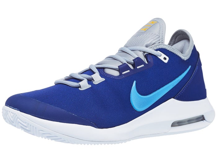 Nike Court Air Max Wildcard Sandplatz Herren Tennisschuh Blau