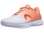 Scarpe HEAD Revolt Pro 4.5 Coral/Bianco Donna - TUTTE LE SUPERFICI