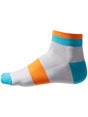 Incylence Running LC Bands Cyan Orange Socks