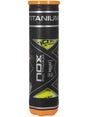 Tubo da 4 palline da padel Nox Titanium 