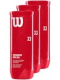 3 tubi da 3 palline Wilson Padel X3 