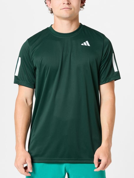 adidas Mens Fall Club 3-Stripe Top