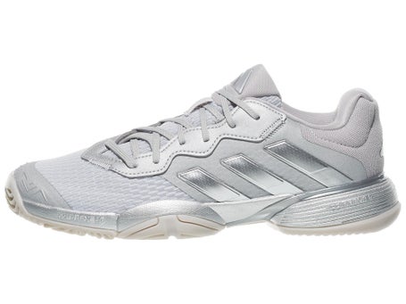Scarpe adidas Barricade K Silver Grigio Junior TUTTE LE SUPERFICI