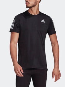 Camiseta hombre adidas Own The Run Negro/Refsil