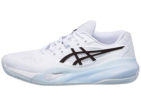 Chaussures Homme Asics Gel Resolution X White TERRE BATTUE