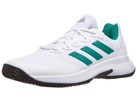 Scarpe adidas GameCourt 2 Bianco Verde acqua Uomo TUTTE LE SUPERFICI