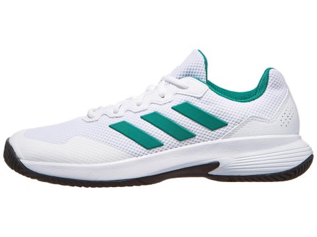 Scarpe adidas GameCourt 2 Bianco Verde acqua Uomo TUTTE LE SUPERFICI