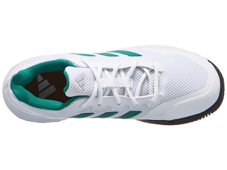 Scarpe adidas GameCourt 2 Bianco Verde acqua Uomo TUTTE LE SUPERFICI