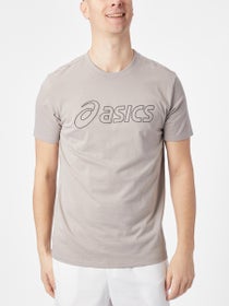 T-shirt Homme Asics Logo Gris