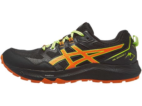 ASICS Gel Sonoma 7 Men's Shoes Black/Bright Orange - Running Warehouse ...
