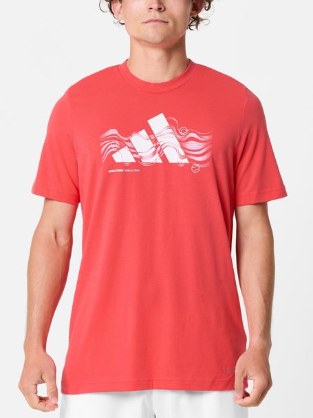 adidas Herren Melbourne Tennis Logo T Shirt