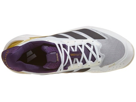 adidas adizero Ubersonic 5 AC\Wh/Black/Plum Mens Shoes