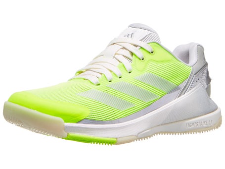adidas Crazyquick LS Padel Damenschuh Lemon Weiß Silber