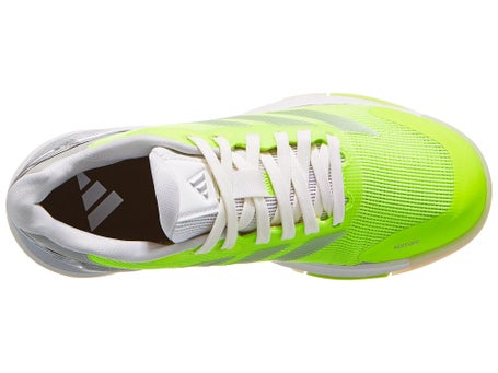 adidas Crazyquick LS Padel Damenschuh Lemon Weiß Silber