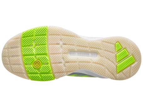 adidas Crazyquick LS Padel Damenschuh Lemon Weiß Silber