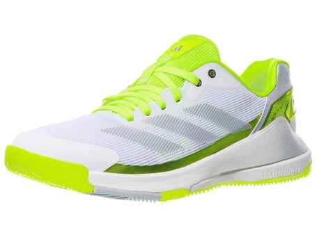 Chaussures de Padel Femme adidas Crazyquick LS White Silver Lemon