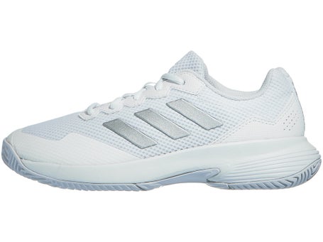 Scarpe adidas GameCourt 2 Bianco Argento Donna TUTTE LE SUPERFICI