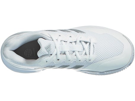 Scarpe adidas GameCourt 2 Bianco Argento Donna TUTTE LE SUPERFICI