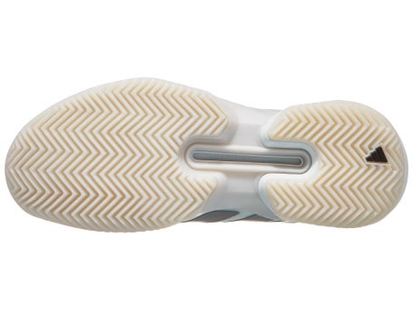 adidas adizero Ubersonic 5 SANDPLATZ Damenschuh Weiß Silber