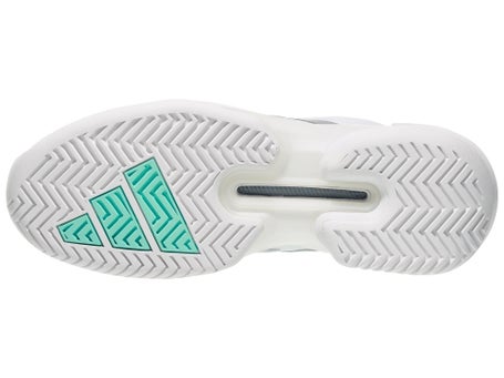 adidas adizero Ubersonic 5 ALLCOURT Damenschuh Weiß Silber Aqua