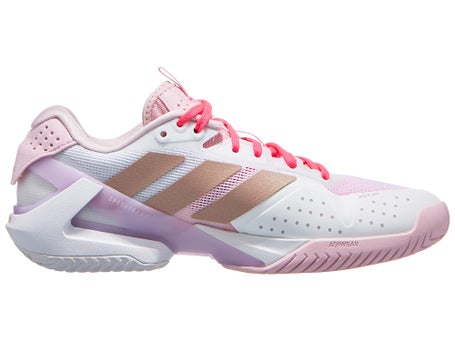 adidas adizero Ubersonic 5 ALLCOURT Damenschuh Weiß Pink