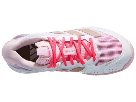 adidas adizero Ubersonic 5 ALLCOURT Damenschuh Weiß Pink