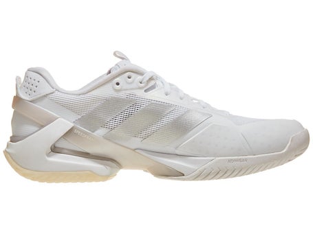 adidas adizero Ubersonic 5 ALLCOURT Damenschuh Weiß Silber