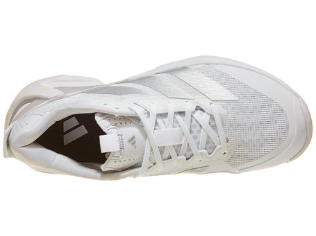 adidas adizero Ubersonic 5 ALLCOURT Damenschuh Weiß Silber