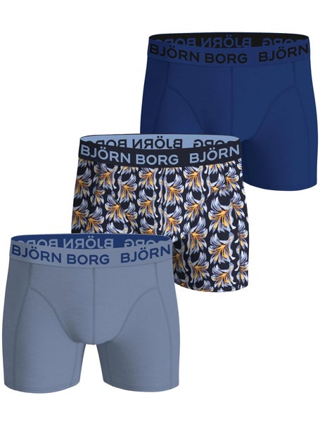 Bjorn Borg Mens Fall Cotton Stretch 3-Pack Boxer