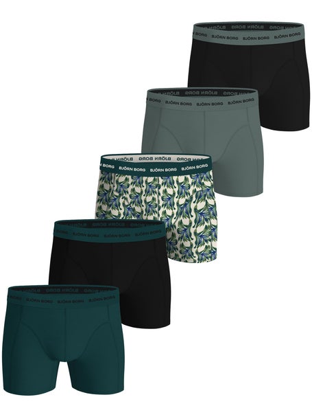 Bjorn Borg Mens Fall Cotton Stretch 5-Pack Boxer