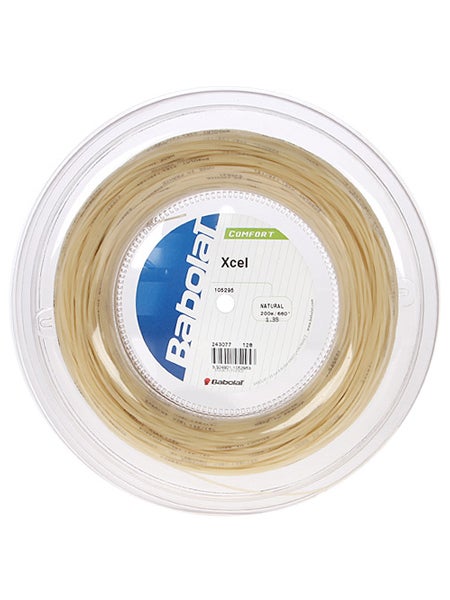 Babolat Xcel 16G 1.30mm 660ft 200m Tennis String Reel 
