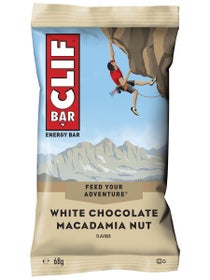 Barretta energetica CLIF (1x68g) Cioccolato bianco con noci di Macadamia