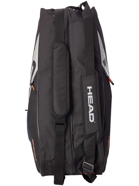 Raquetero HEAD Elite Team L Negro Naranja 9 raquetas