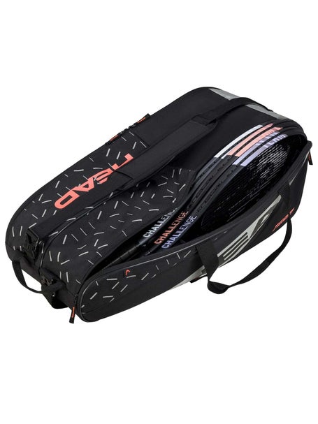 Raquetero HEAD Elite Team L Negro Naranja 9 raquetas