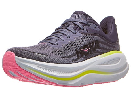 HOKA Bondi 9\Womens Shoes\Charcoal Grey/Grey Skies