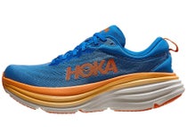 HOKA Bondi 8 Wide Men's Shoe Coastal Sky/Orange