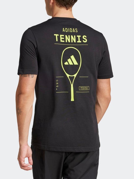 adidas Herren Tennis Racket T Shirt