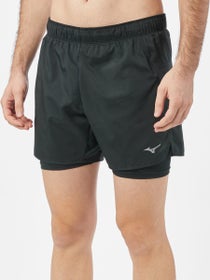Mizuno Herren Core 5.5 2-in-1 Shorts