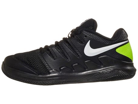 Chaussures Junior NikeCourt Vapor X Noir Blanc Volt