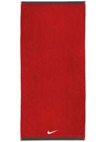 Nike Fundamental Handtuch Medium 
Rot/Wei 