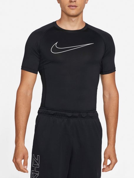 Nike Men's Pro Short Sleeve Tight Crew - Running Warehouse Europe